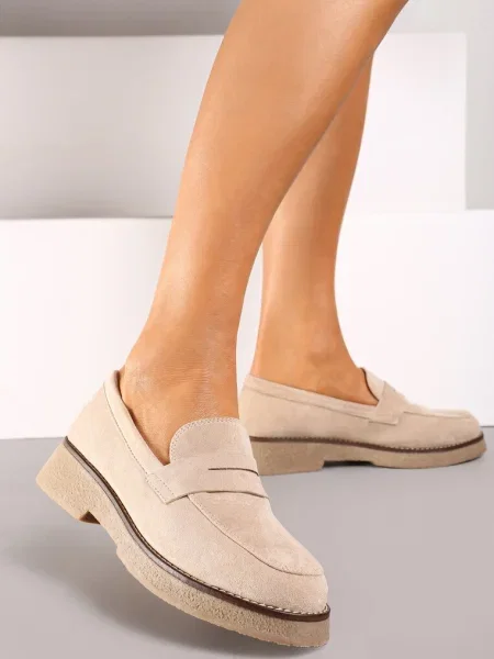 Mocasini Belirra bej