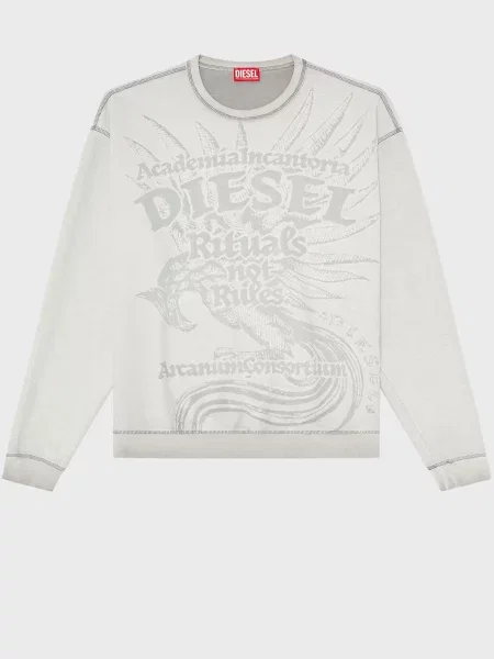 Світшот Diesel сірий