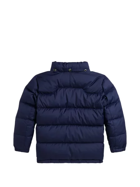 Kurtka puchowa dziecięca Polo Ralph Lauren niebieska