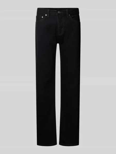 Jeansy o kroju regular fit z wpuszczanymi model Levi's czarne