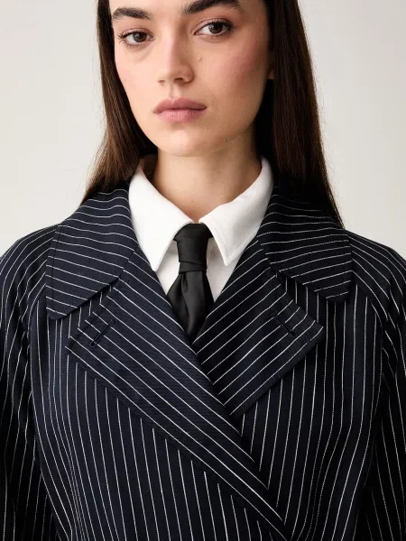 Tommy Hilfiger тренч дамски с добавен лен