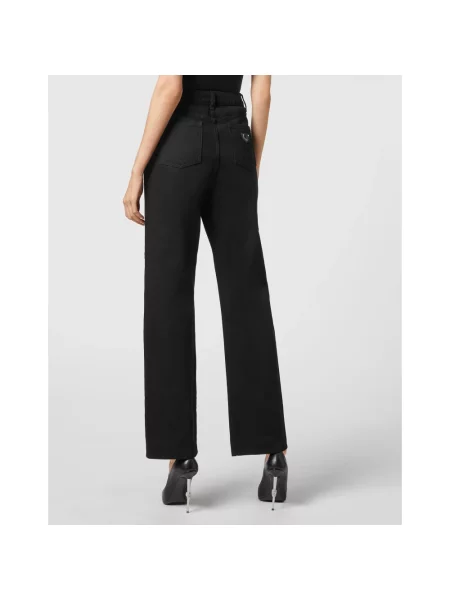Spodnie Philipp Plein czarne