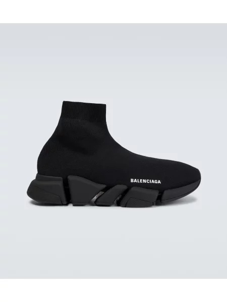 Pletené tenisky Balenciaga Speed čierna