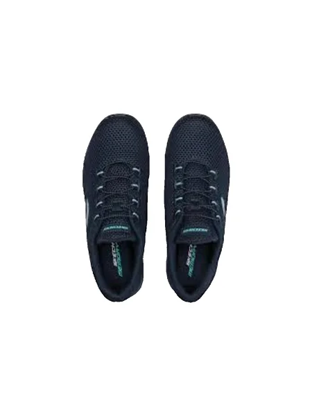 Sneakerși Skechers albastru