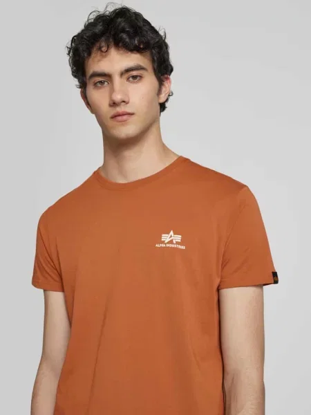 T-shirt z nadrukiem z logo Alpha Industries