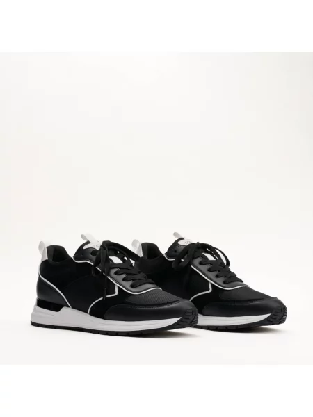 Sneakersy Mallet London czarne
