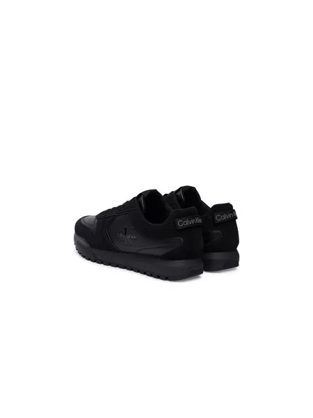 Laisvalaikio batai Calvin Klein Toothy Runner Irregular Lines juoda