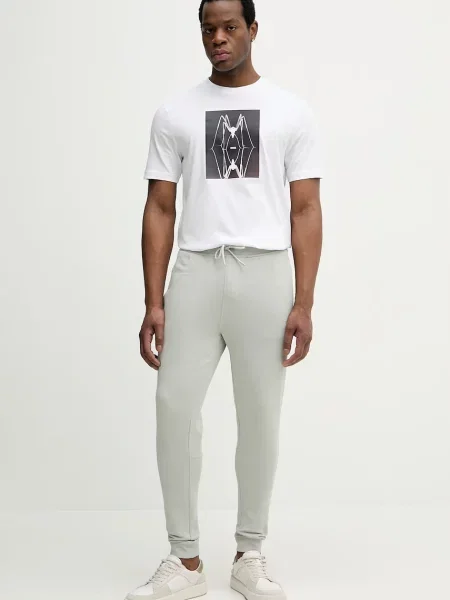 Спортивні штани BOSS Orange помаранчеві