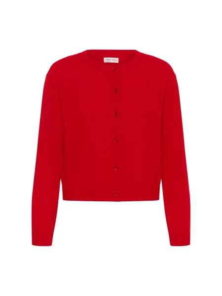 Dzianinowy sweter Part Two czerwony