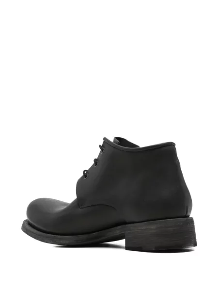 Botine Ma+ cu șireturi din piele negru