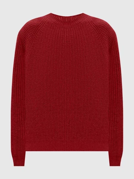 Светр LYLLA з кашеміру і вовни John Smedley бордовий