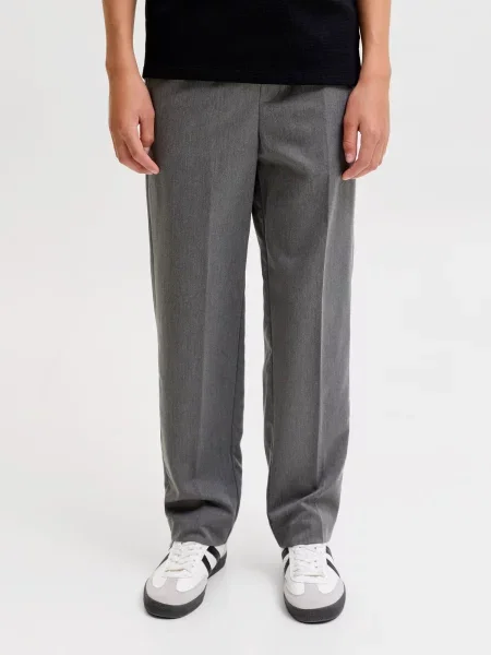 Jack & Jones Junior Pantaloni JPSTKANE TOBY închis gri