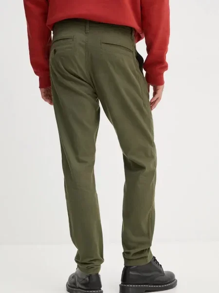 Kalhoty G-Star Raw přiléhavé zelená