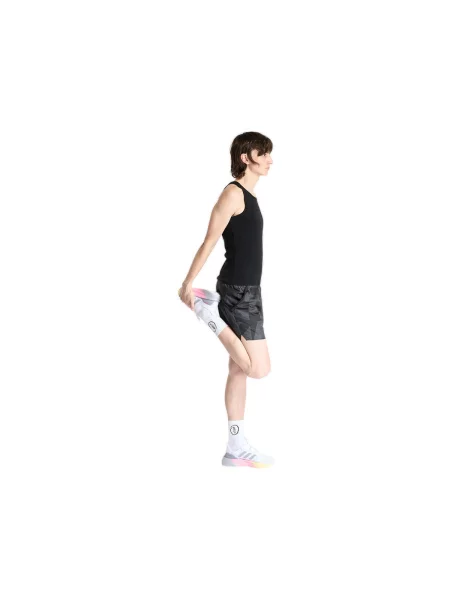 Pantaloni scurți Adidas cu imagine negru