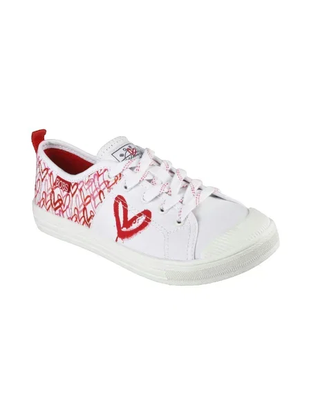 Pantofi Skechers alb