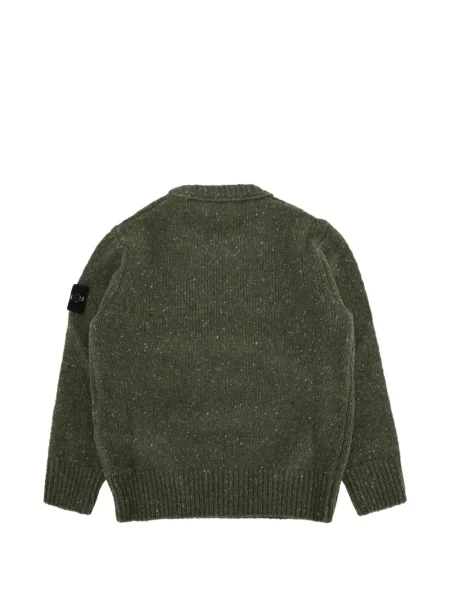 Sweter dziecięcy Stone Island zielony