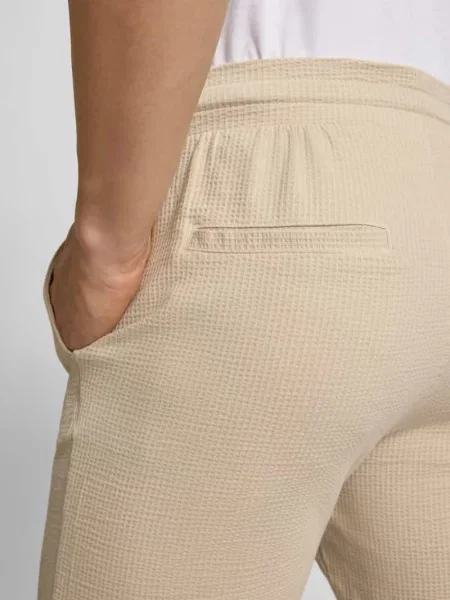 Szorty dresowe o kroju loose fit z mieszanka bawełny model KIAN' Only & Sons beżowe