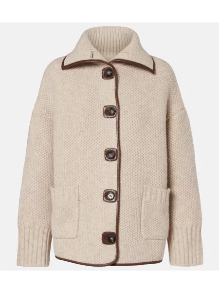 Geacă Altuzarra de lână bej