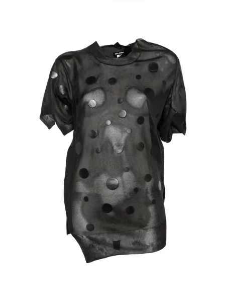 Tricou Junya Watanabe cu buline asimetric negru