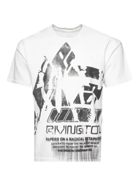 Tricou Rrr123 cu imagine alb