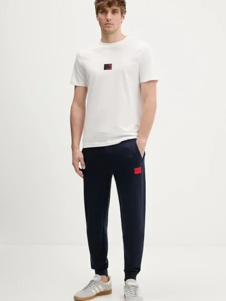 Спортивні штани HUGO меланж синій