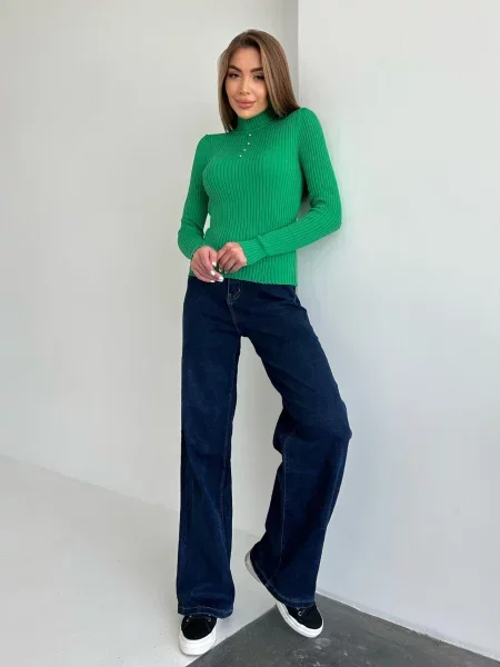 Водолазка ISSA Plus зелений