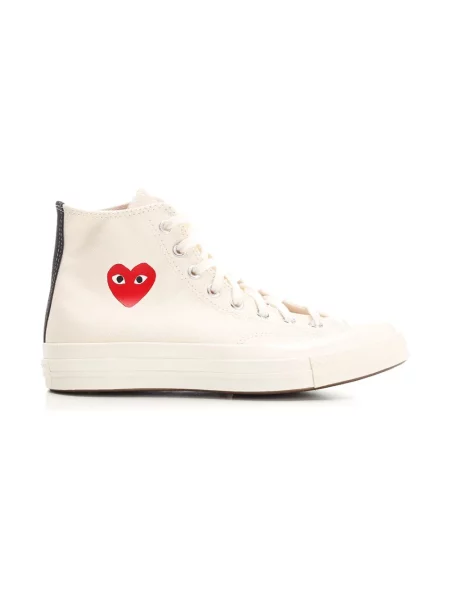Sneakersy Comme Des Garcons Play białe