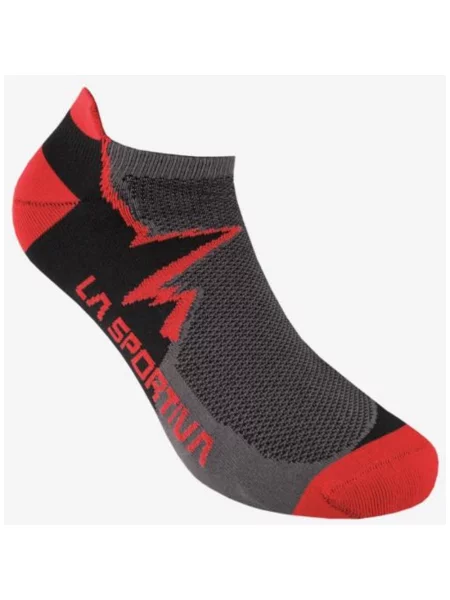 Skarpety La Sportiva Climbing czerwono S czarne