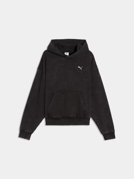 Жіноче Худі PUMA Spc Boxy Hoodie комбінований верх чорний