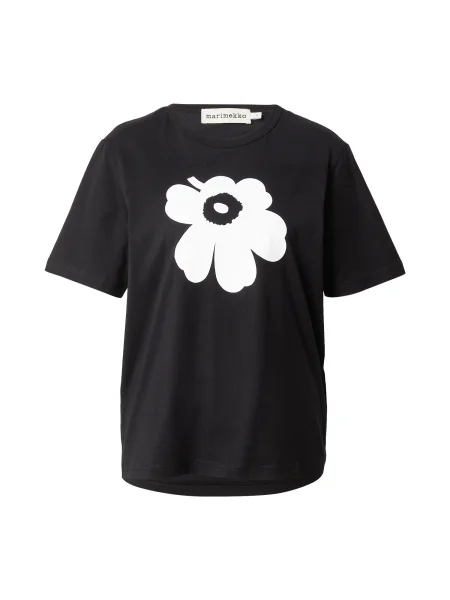 Marimekko Tricou ERNA negru alb