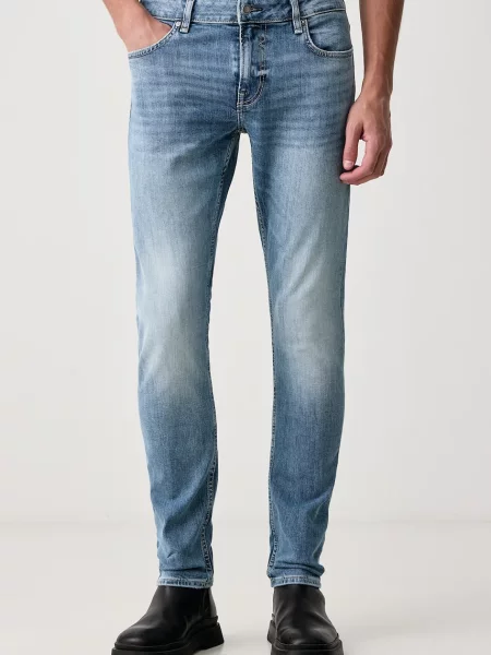 Guess jeansy skinny MIAMI niebieskie