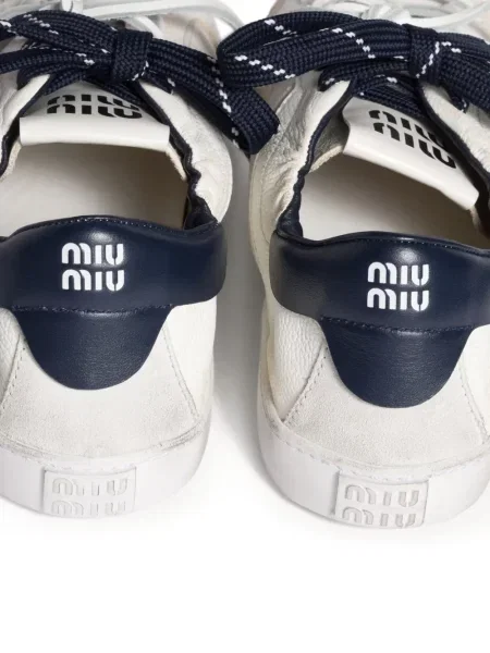 Sneakerși Miu Miu din piele