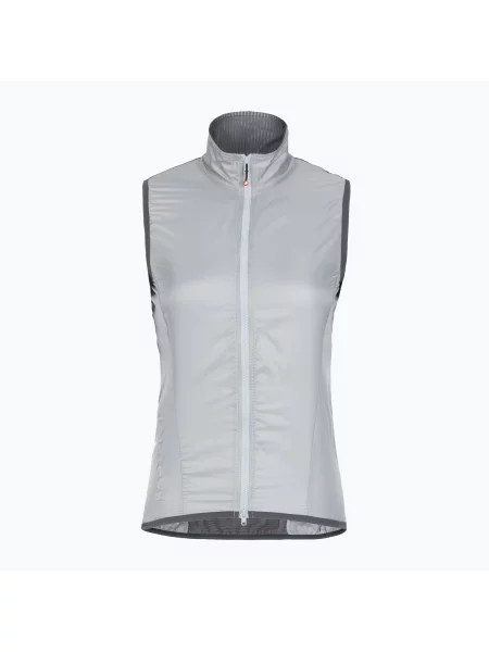 Vestă de ciclism pentru femei Castelli Aria Shell 2 silver gray
