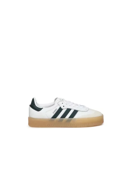 Sneakersy Adidas Originals skórzane białe