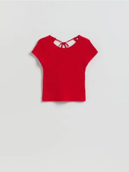 Reserved Трикотажна блузка червоний