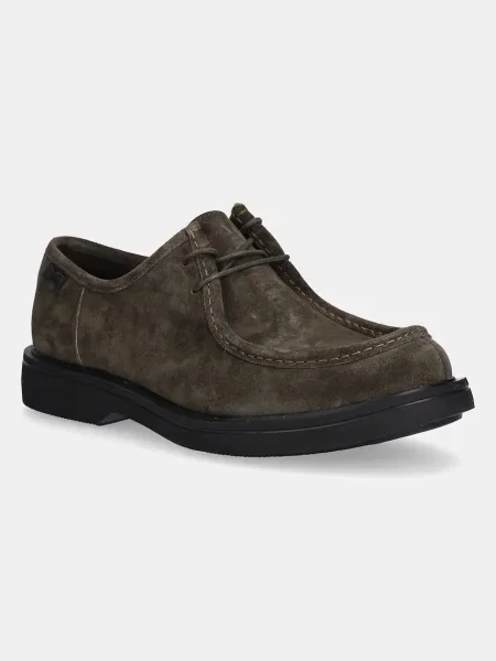Pantofi Camper din piele verde