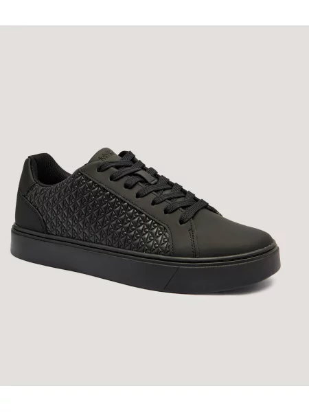 Calvin Klein Teniși din piele negru