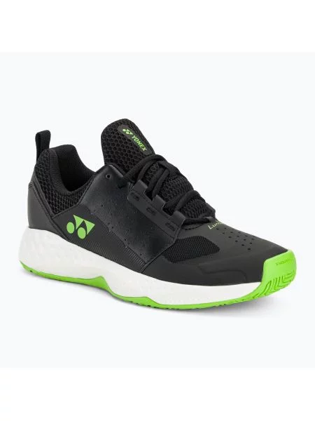 Buty do tenisa YONEX Lumio 4 black/lime green czarne