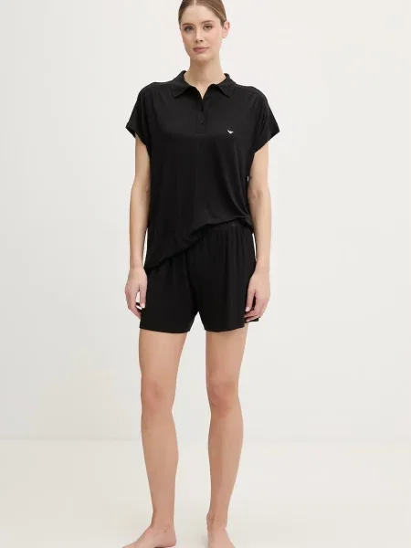 Emporio Armani Underwear piżama z czarna