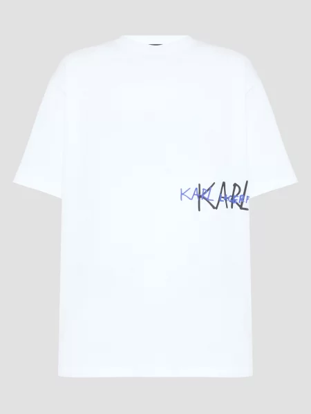 Футболка Karl Lagerfeld білий