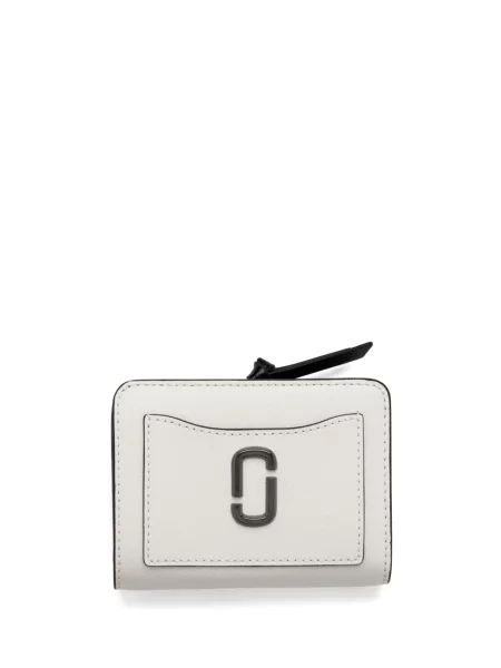 Portofel Marc Jacobs din piele alb