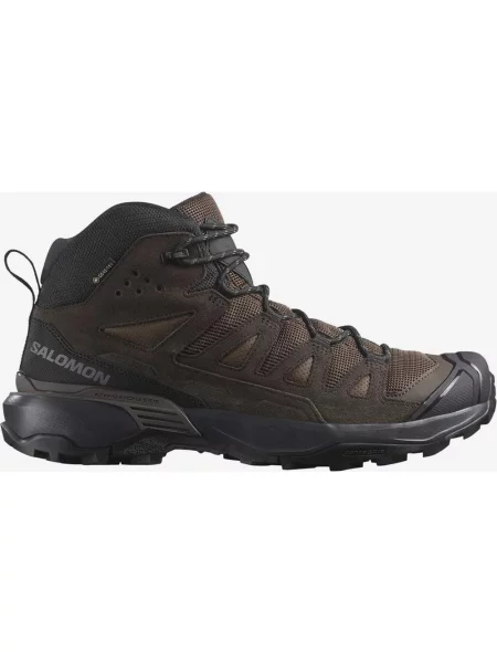 Buty trekkingowe Salomon X Ultra Leather Mid GORE-TEX 40 brązowe