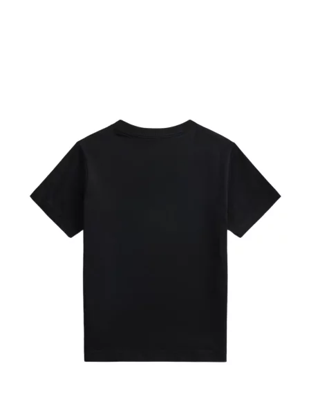Koszulka polo dziecięca Polo Ralph Lauren czarna