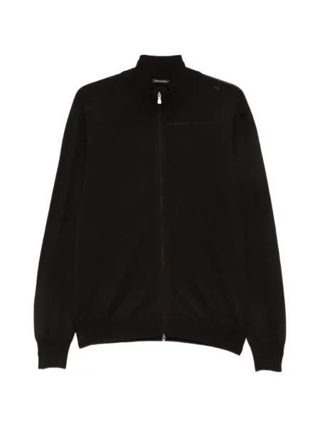 Cardigan Tagliatore maro