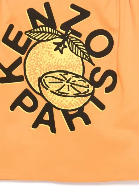 Koszulka dziecięca Kenzo pomarańczowa