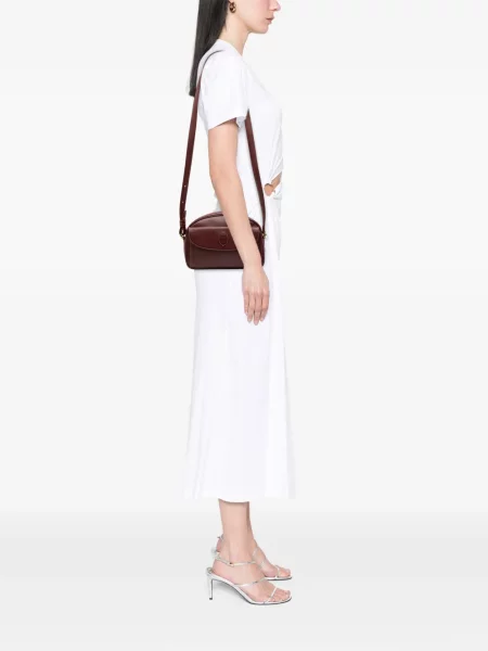 Geanta crossbody Cartier din piele roșu
