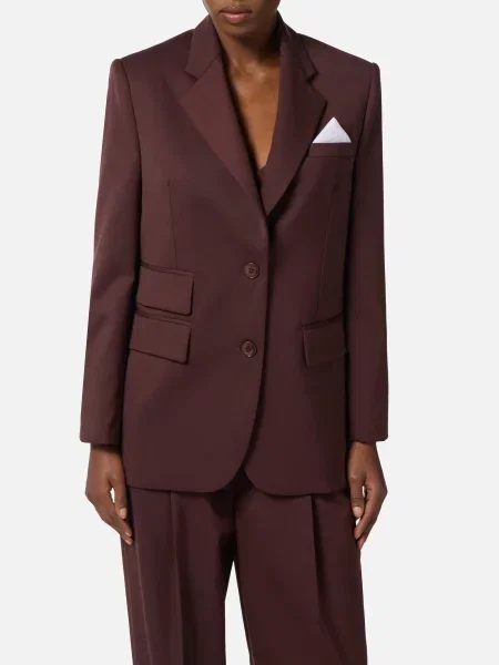Піджак Elisabetta Franchi бордовий
