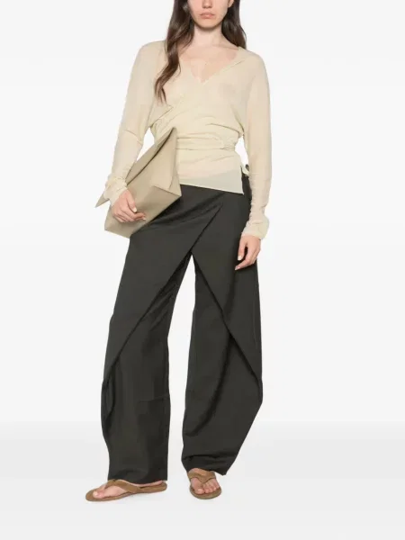 Pantaloni St. Agni plic gri