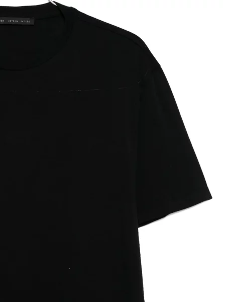 Къс тениска Low Brand черно