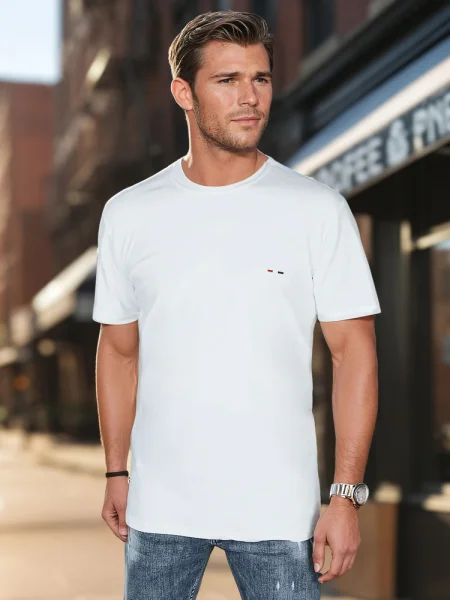 Tricou Dstreet alb